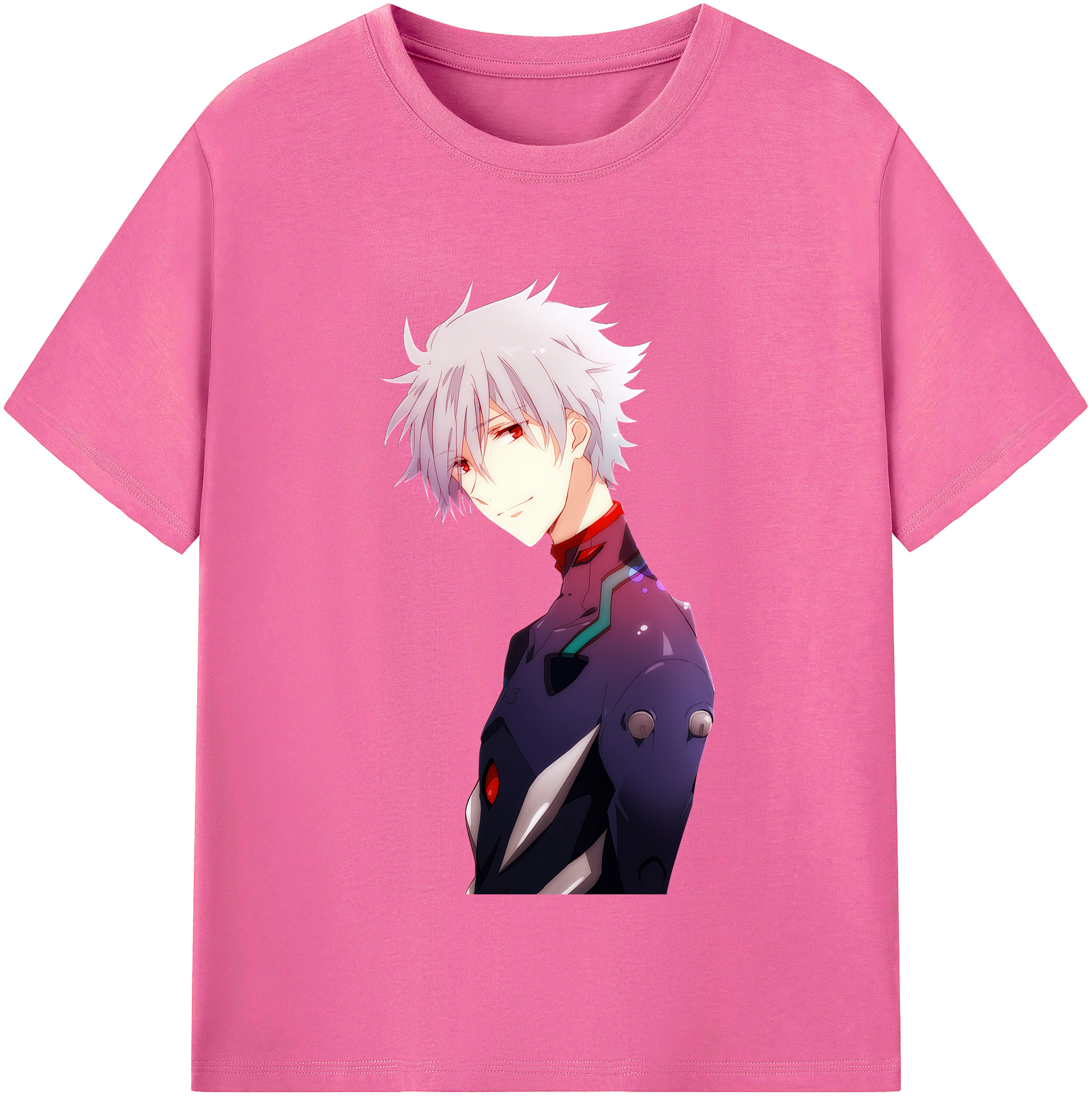 （画像用） EVA 新世紀エヴァンゲリオン レディースカジュアルプリントTシャツ（綿100％）